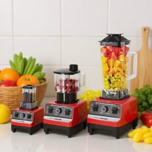 Blender 3 en 1 Blender + Hachoir a Viande + Moulin 7500W Kitchen Miixdoor KM-9525