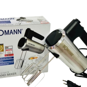 Batteur inox 600W 05 vitesses + Turbo Bomann HM 6154 CB
