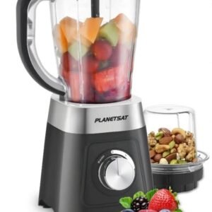 BLENDER 2 IN 1 PLANETSAT PBL-1925  Noir