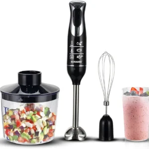 Bras mixeur plongeant 3 en 1 à 600 W Sonashi SHB-187JCW Noir