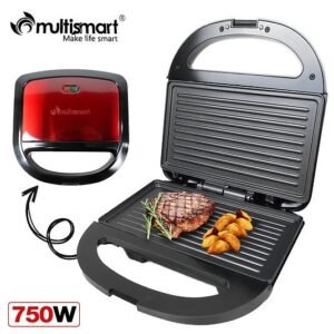 Mini Panineuse 750W - 12.5 x 21.5 cm - MS-SW105 Multismart