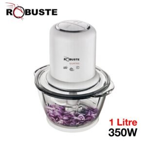 Hachoir Électrique En Verre 4 Lames 350W ROBUSTE QUATRO