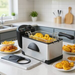 Friteuse inox 3.5L 2000W Multismart MS-FR1103