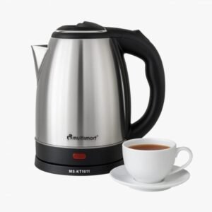 Bouilloire Électrique Sans Fil en inox 1.8L 1500W Multismart MS-KT1011