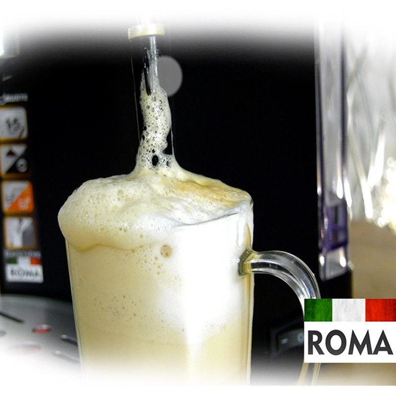 Machine à café a Bras inox 15 bar 1100W 1.2L Café Poudre Robuste Roma – Image 3